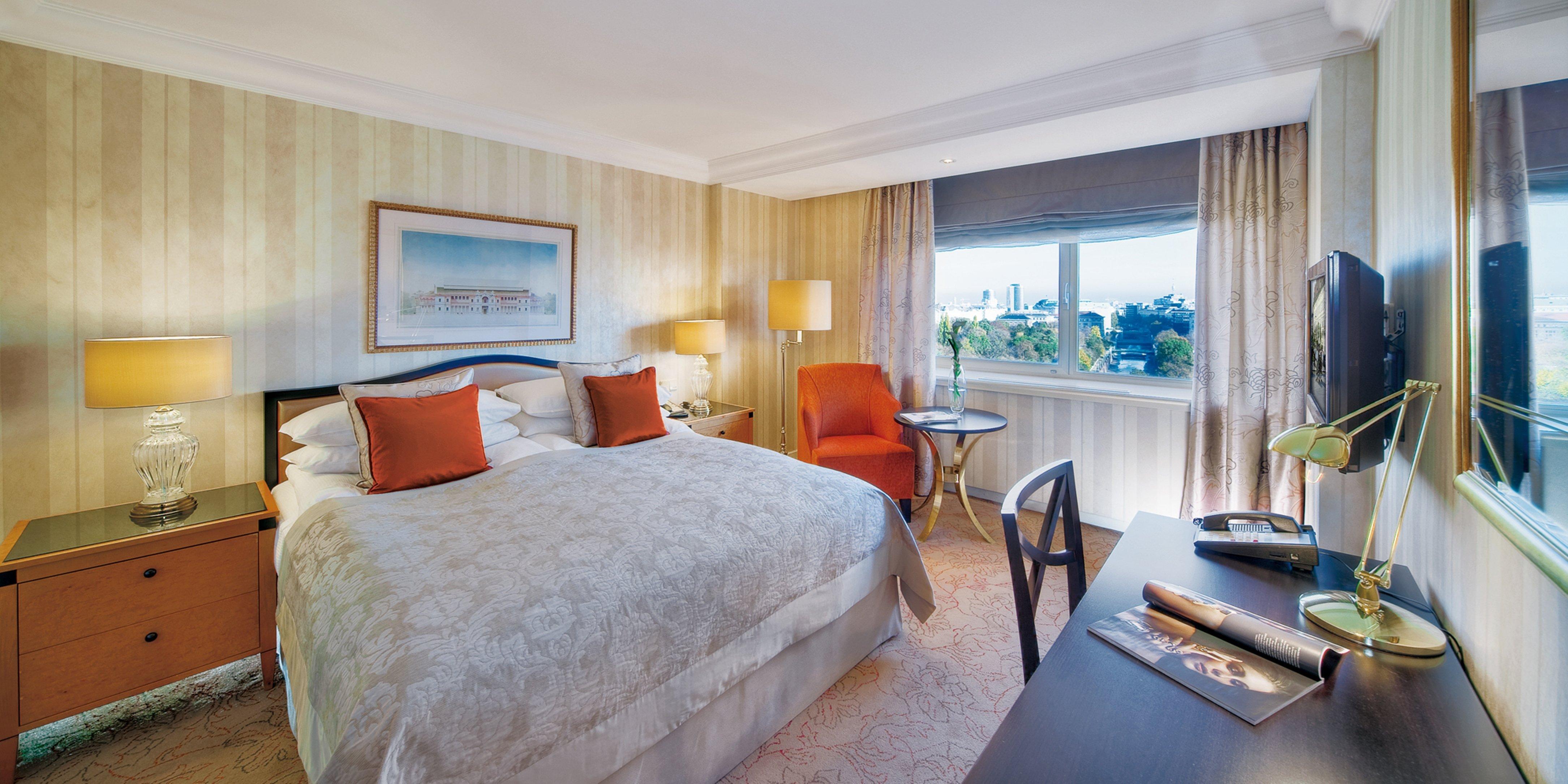Intercontinental Wien By Ihg Esterno foto A room at the InterContinental Wien