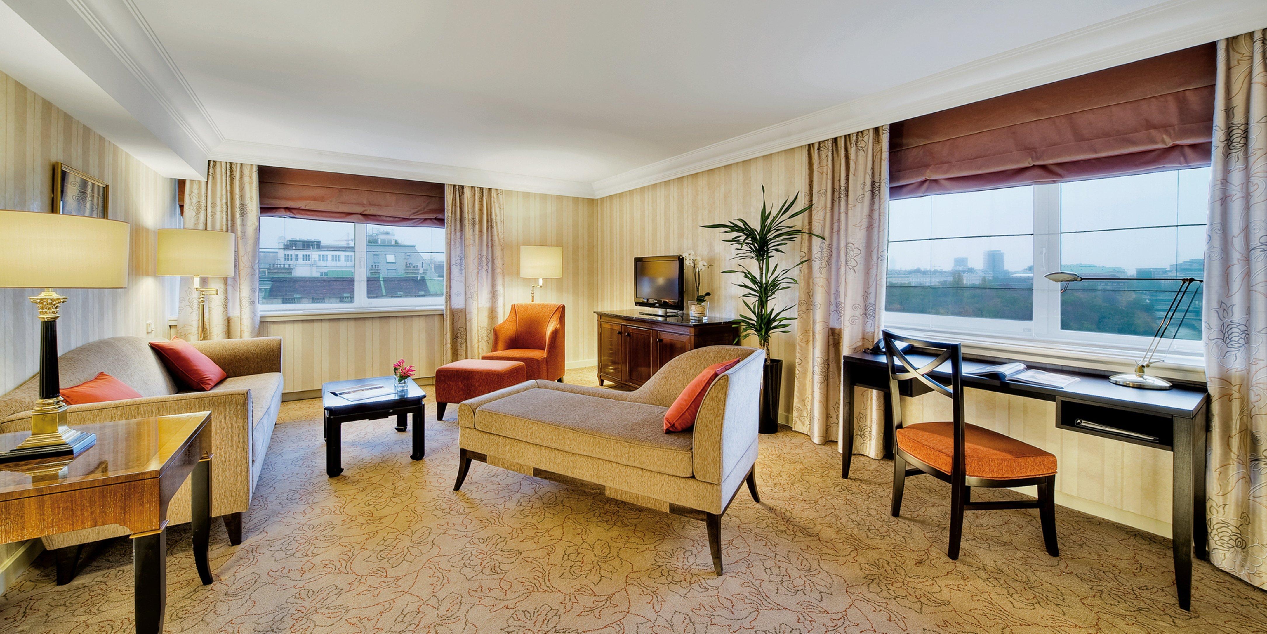Intercontinental Wien By Ihg Esterno foto A suite at the hotel